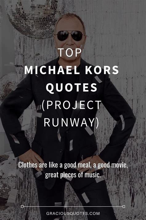 michael kors quotes about fashion.